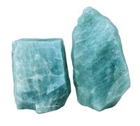 Amazing Gemstone Cristales crudos y piedras curativas, rocas naturales para tumbling y bricolaje (2 piezas), 2 Pieces, Piedra preciosa.
