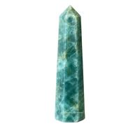 Amazing Gemstone Torres de cristal de aguamarina ~ Obelisco de punto curativo natural para reiki y rejilla (2 a 3 pulgadas)