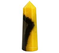 Amazing Gemstone Torres de cristal septariano ~ Obelisco de punto curativo natural para reiki y rejilla (2 a 3 pulgadas)