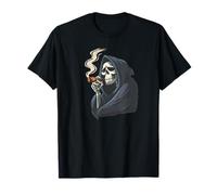 Amazing Grim Reaper con cigarro para Hombre y Mujer Camiseta