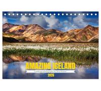 Amazing Iceland (Desk Calendar 2026 DIN A5 landscape), CALVENDO 12 Month DeskCalendar: Breathtaking photos from around Iceland.