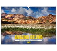 Amazing Iceland (Wall Calendar 2026 DIN A3 landscape), CALVENDO 12 Month Wall Calendar: Breathtaking photos from around Iceland.