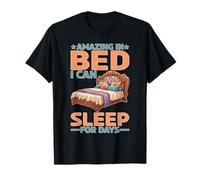 Amazing In Bed I Can Sleep For Days Reposo Camiseta