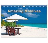 Amazing Maldives (Wall Calendar 2026 DIN A4 landscape), CALVENDO 12 Month Wall Calendar: Welcome to the Maldives - the sunny side of life!