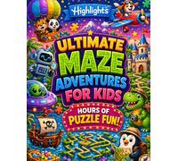 Amazing Mazes for Kids and Adults: Fun, Challenging Maze Puzzles with Bonus Scenes | Brain-Boosting Activity Book for Kids, Teens & Grown-Ups | Hours of Puzzle Fun