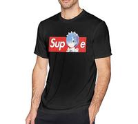 Amazing Re Zero Rem Men's Short-Sleeved Standard T-Shirt Clothing Size L
