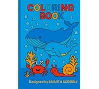 Amazing Sea Creatures Coloring Book For Kids