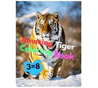 Amazing tiger coloring book for kids fun & educational animal art