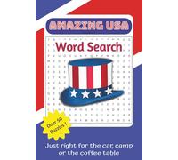 Amazing U.S.A. Word Search Puzzle Book: Word Searches with Easy to Read Print about American Places, Landmarks, Culture and More | Over 50 Themed ... for Vacations | Relax and Exercise Your Mind