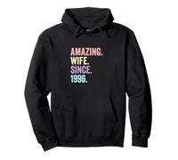 Amazing Wife Since 1996 | 30 Aniversario de Boda 30 años Sudadera con Capucha