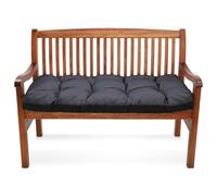 Amazinggirl Cojines para Banco Exterior y Interior 120 x 80 cm - Cojin banca para Jardin Grandes Almohada para palets terraza balcón y Patio Cojín para Asiento Grafito
