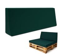Amazinggirl Cojines para palets Espuma Exterior en Jardin Asiento Cojín de Asiento 80 x 120 cm - Cojín por Palet o Cojin jardín por Banco terraza balcón y Patio Verde