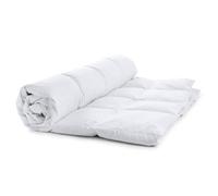 Amazinggirl Edredon Cama 180 Relleno nórdico Invierno 220x240 cm - Edredones nórdico para Camas Edredón Acolchado Suave y Transpirable Blanco Colcha de Microfibra