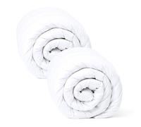 Amazinggirl Edredon para Cama 90 Relleno nórdico Invierno 200 x 135 cm Edredones nórdico para Camas Edredón Acolchado Colcha de Microfibra Conjunto: Edredón Blanco con Almohada 40X80 Oeko-Tex