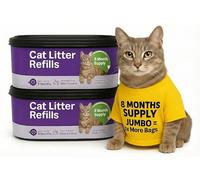 AMAZINK - Paquete doble de repuestos de arena para gatos compatibles con cubos de arena