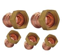 Amazinnov-Cobre crimpado Montaje de tubería de cobre, conector de plomería para soldadura-Racor-Ecron-Critir-FF28x1___Lot5
