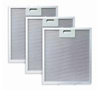 Amazinpure 3 filtros de aluminio para campanas extractoras 267 x 305 x 9 mm Compatible Elica GRI0009219 Ariston C00280008 AEG 405509917 Bauknecht 482000031 Juno Electrolux