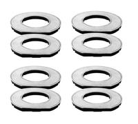 Amazinpure 8 filtros para cuenco de agua antisalpicaduras y antiderrames, 55 onzas, 70 onzas, 4.5 L