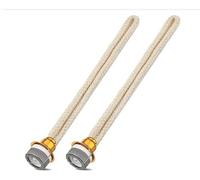 Amazleer 2 mechas para lámpara Berger, mecha de repuesto para lámpara de aceite, quemador catalítico y difusor de aromaterapia para control de aire en la decoración del hogar (dorado)