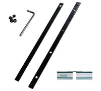 Amazleer Juego de 2 conectores de riel guía para sierra de inmersión Makita P-45777 SP6000 198885-7, kit de conector de riel guía para conector de barra de unión de riel guía DeWalt para Festool Bosch
