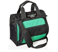 Amazon Basics - 40 Bolsa de herramientas de bolsillo iluminada, 43.6 x 24.1 x 38.1 cm, Negro