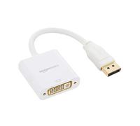 Amazon Basics - Adattatore da DisplayPort a DVI, Blanco