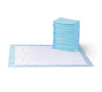 Amazon Basics Almohadillas de adiestramiento de Perros y Cachorros, diseño de 5 Capas a Prueba de Fugas con Superficie de Secado rápido, XL, 60 Unidades, Azul, Extragrande
