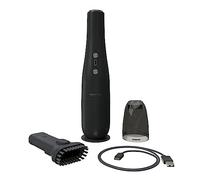 Amazon Basics - Aspirador de mano inalámbrico, carga por cable USB, color negro