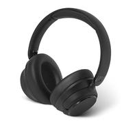 Amazon Basics Auriculares supraaurales inalámbricos Bluetooth 5.3 con cancelación activa de ruido híbrida, 35 horas de reproducción con ANC activado, 45 horas con ANC desactivado, 3 modos, negros