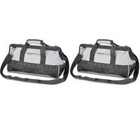 Amazon Basics Bolsa de herramientas, Negro, Gris, 40.6 cm (Paquete de 2)