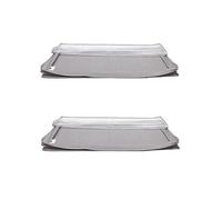 Amazon Basics Bolsas de almacenamiento bajo la cama, para Ropa, 2 Unidad, Gris, Cremallera, 46 x 107 x 15 cm