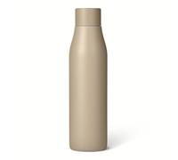 Amazon Basics Botella de Agua Aislante de Acero Inoxidable, 568ml, Libre de BPA, Gris Lino