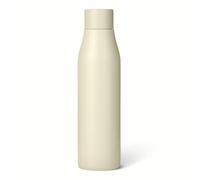 Amazon Basics Botella de Agua Aislante de Acero Inoxidable, 568ml, Libre de BPA, Marfil