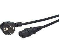 Amazon Basics Cable de alimentación, 4,6m, Negro