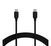 Amazon Basics Cable de carga rápida USB-C a USB-C 2.0, velocidad de 480 Mbps, certificado USB-IF, para Apple iPhone 16/15, iPad, Samsung Galaxy, tabletas, ordenadores portátiles, 3 m (10 pies), negro