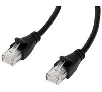 Amazon Basics Cable de Red Ethernet con Conectores RJ45 (Cat. 6, 1000 Mbit/s, 3 m), Negro