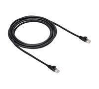 Amazon Basics Cable de red Gigabit Ethernet RJ45 Cat-6, 3 m, Negro