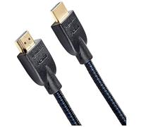 Amazon Basics Cable HDMI trenzado - 1.8 m, Negro