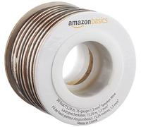 Amazon Basics Cable para altavoz de calibre 16 (50 Feet, 15.24 m, 1.3 mm), Transparente
