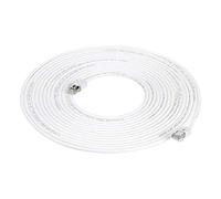 Amazon Basics Cable para internet Ethernet Gigabit de banda ancha RJ45 Cat 7, para Servidor, 15.24 m (paquete de 1), Blanco