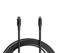Amazon Basics - Cable USB-2.0 tipo C a Lightning (certificado MFi), 3 m, color negro