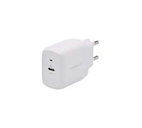 Amazon Basics Cargador de pared con 20W USB-C 1-Port, no GaN, enchufe para EU, Blanco, 2.76 x 8.3 x 4.39 cm