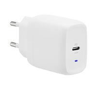 Amazon Basics Cargador de pared de 1 puerto USB-C para tablets y teléfonos móviles, 30 W ,GaN, 4,6 cm x 2,77 cm x 4,4 cm no es de polisulfuro de fenileno (PPS), color blanco, Samsung Galaxy 10 plus