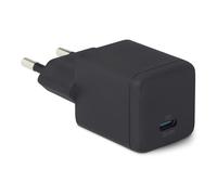Amazon Basics Cargador de Pared USB-C Nano GaN de Carga Rápida, 20W y 1 Puerto PD 3.1 para Tablets y Teléfonos, Negro