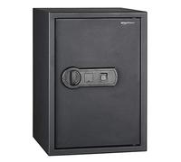 Amazon Basics Electrónico Caja Fuerte con Lector biométrico de Huella Dactilar - 50 l, Negro