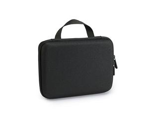 Amazon Basics Estuche de Protección Medio para GoPro y Cámaras de Acción con Espuma Interna, Portátil & Ligero, 22,9 x 17,8 x 6,4 cm, Negro, Sólido