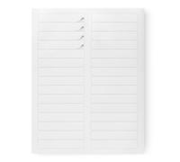 Amazon Basics Etiquetas para carpetas de archivos, 1,7 x 8,7 cm, 1500 unidades, blanco