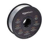 Amazon Basics Filamento para impresora 3D, ácido poliláctico (SILK PLA), 1.75 mm, carrete de 1 kg, plateado seda