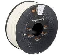 Amazon Basics Filamento para impresora 3D, plástico ABS, cinta de 1 kg, 1.75 mm, blanco