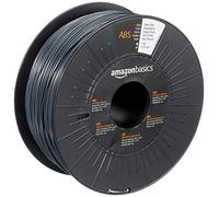Amazon Basics Filamento para impresora 3D, plástico ABS, cinta de 1 kg, 1.75 mm, gris oscuro